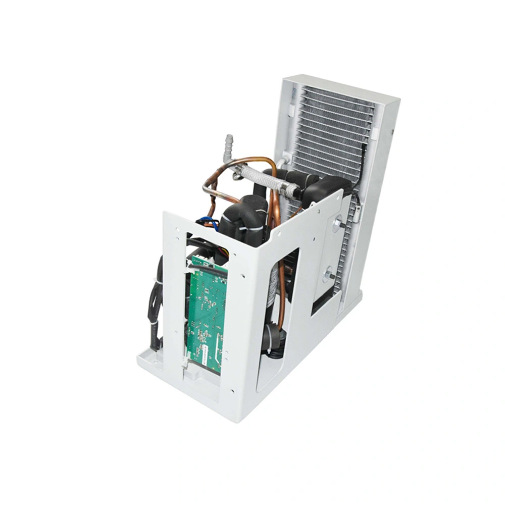 مبرد مياه وحدة مبرد السائل الصغير بقدرة 24 فولت 48 فولت لوحدة مبرد السائل 1000 واط R134A لتبريد بطارية الليزر الصناعية الطبية