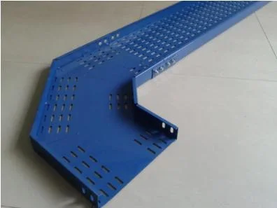 Blue Powder Coated Cable Connector Cable Tray Accessories High quality/High cost performance 