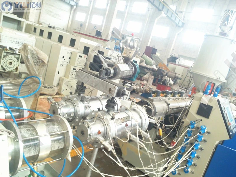 PVC UPVC CPVC/PE HDPE PPR PC Smooth Rigid Corrugated Flexible Soft Hose Water Pipe Single/Double Screw Extruder/Extrusion/Extruding/Making Machine for 800mm