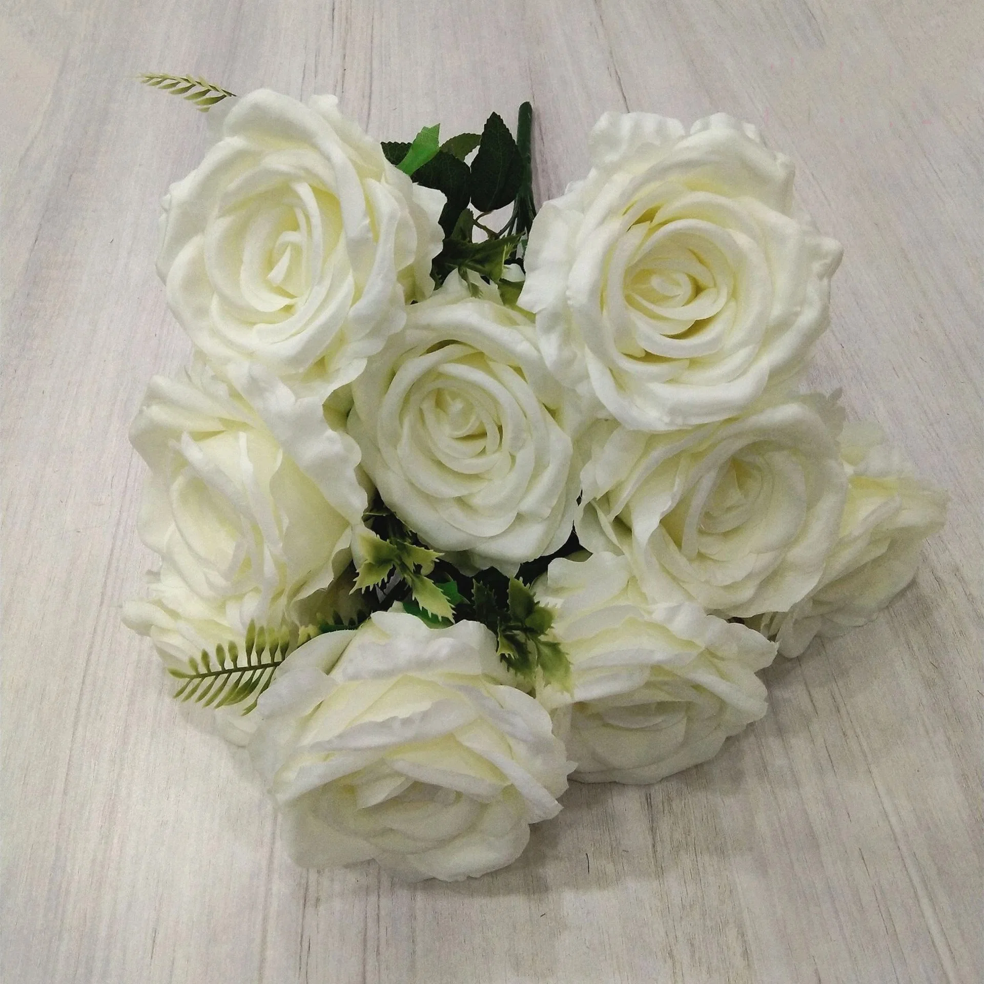 Wholesale/Supplier Artificial Silk Flowers Rose Wedding Bouquets