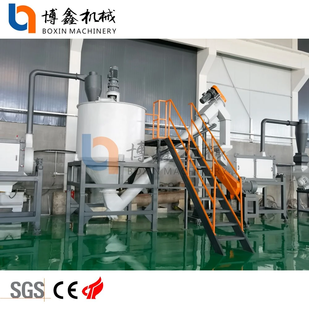 High Output Waste Plastic Bottle Washing Plant Line Pet Recycling Machine