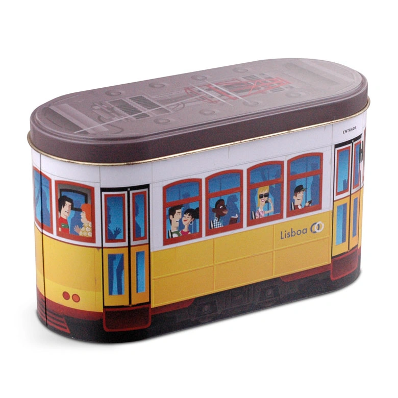 Tinplate Car Shape Empty Tins Candy Cookie Gift Storage Container Holiday Decorative Box