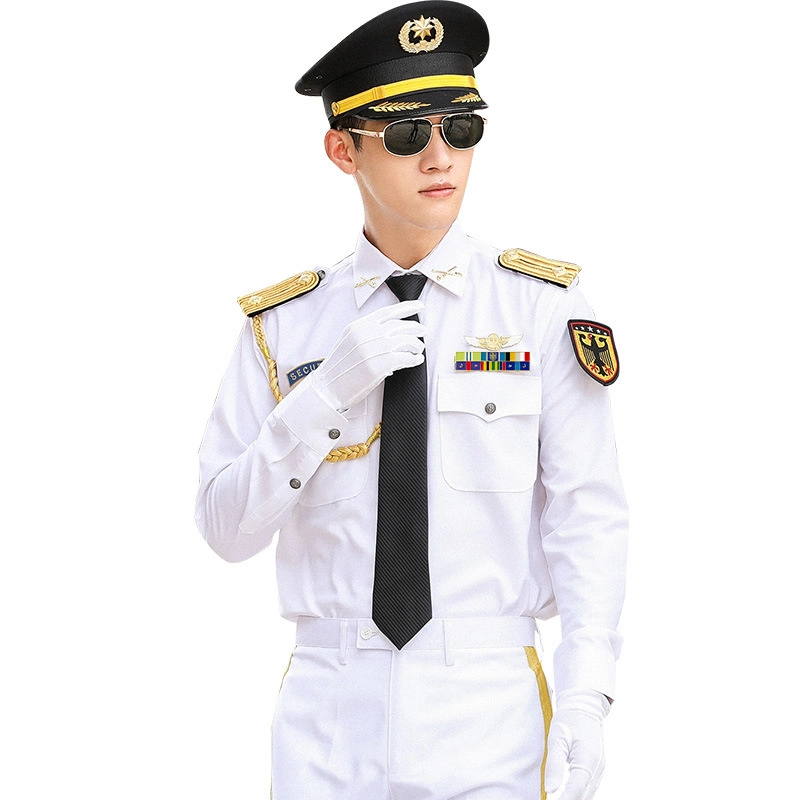 Custom Logo Workwear Sets Security Uniform The New Property Image Post Concierge Spring and Autumn Clothing Full Set Allied Universal Security Clothes