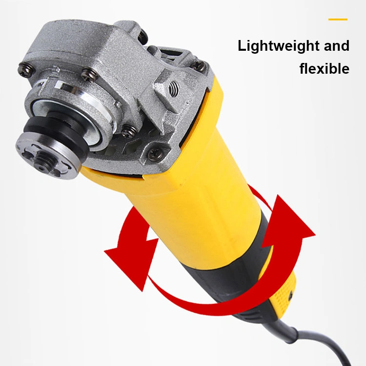 115 mm elektrische Top-Qualität Interchange Mini Winkelschleifer Leistung Werkzeuge Werkzeugsatz Werkzeugmaschine