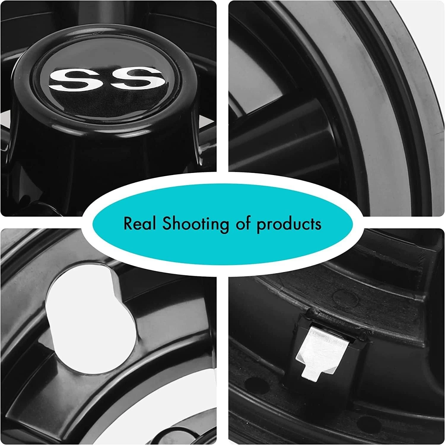 Top Golf Cart Ss Wheel Cover 4 PCS