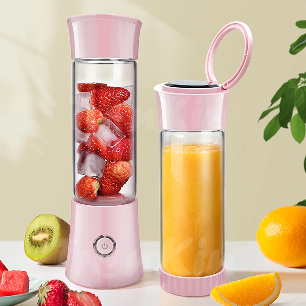 Custom 2021 Smart USB Rechargeable Electric Sports Gym Blender Juicer Mixer Portable Blender with Direct Drink