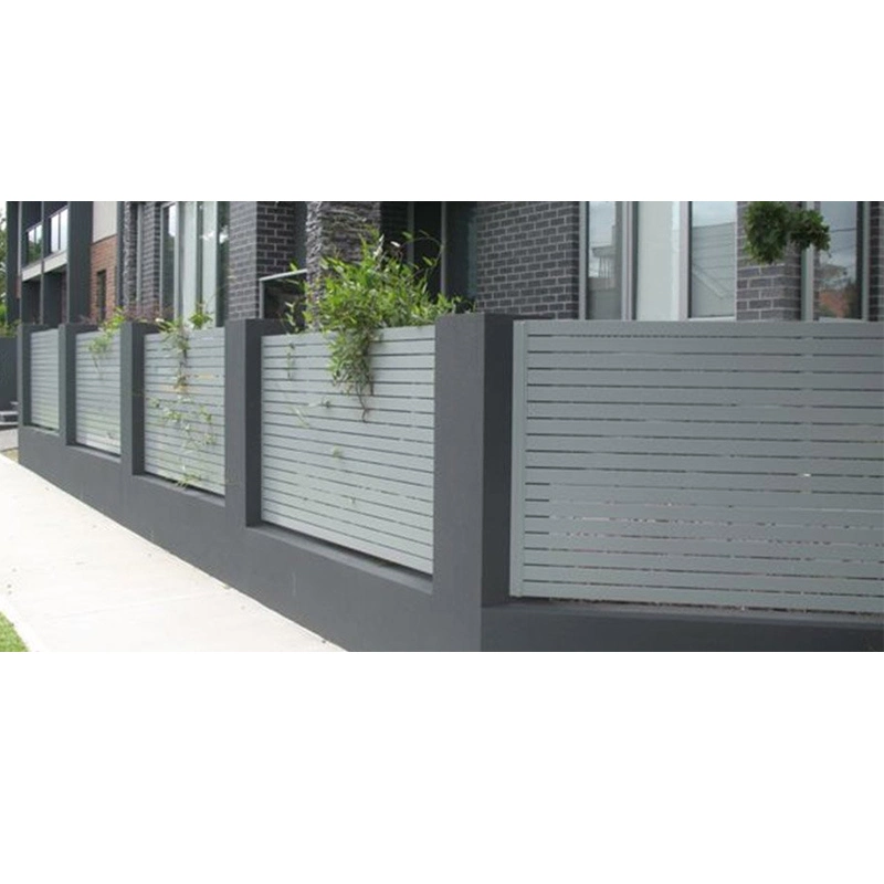 Commercial Security Customized Size Aluminum Fence Panel