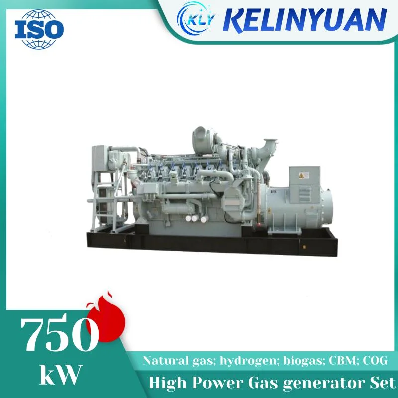 750kw Water Cooled Natural Gas Generator Set for Industrial