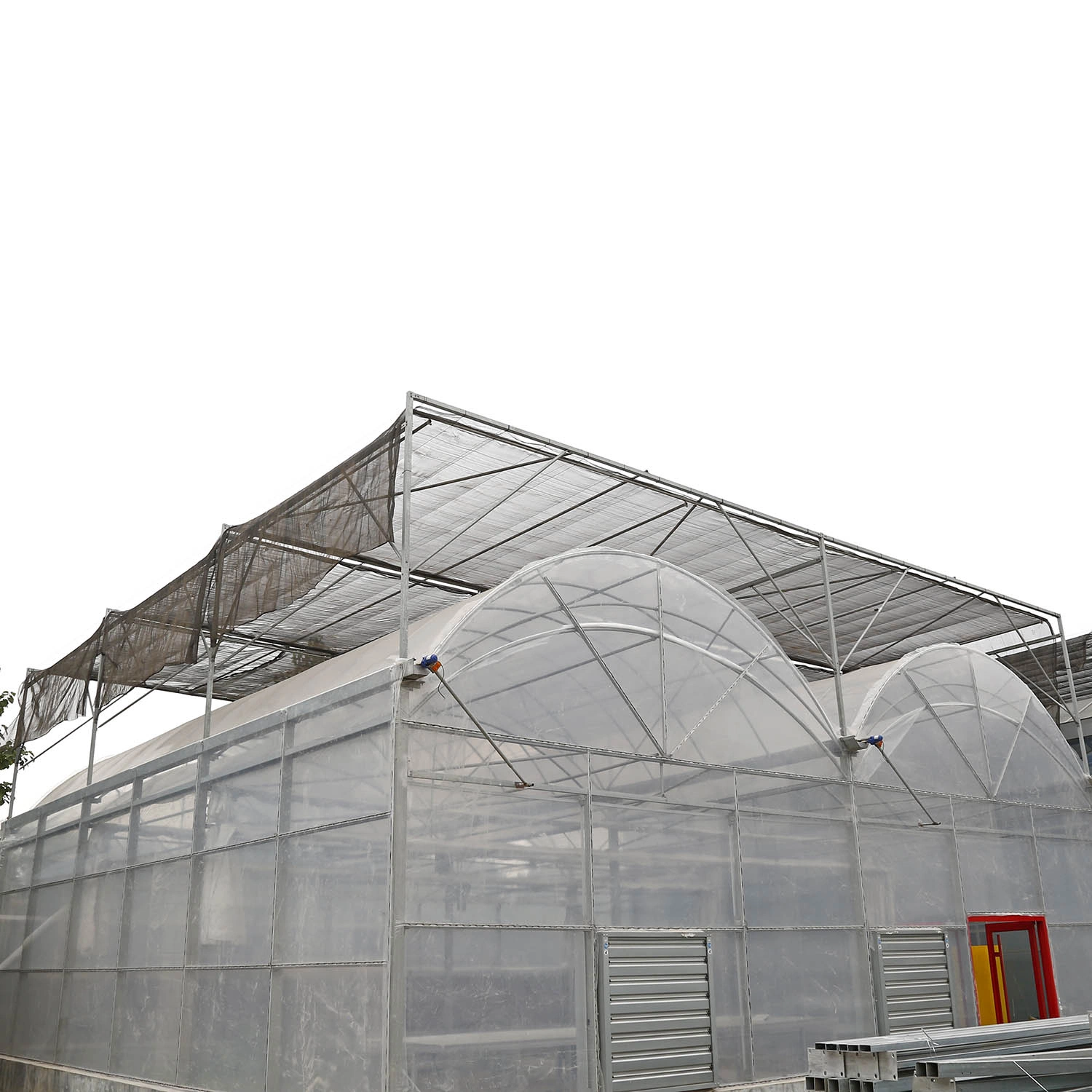 Film Poly Tunnel Tomatenhaus mit hydroponischen Systemen