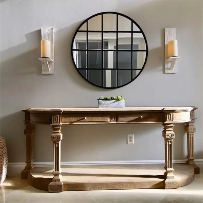 Hot Sales Round Metal Wall Mirror for Home Decor