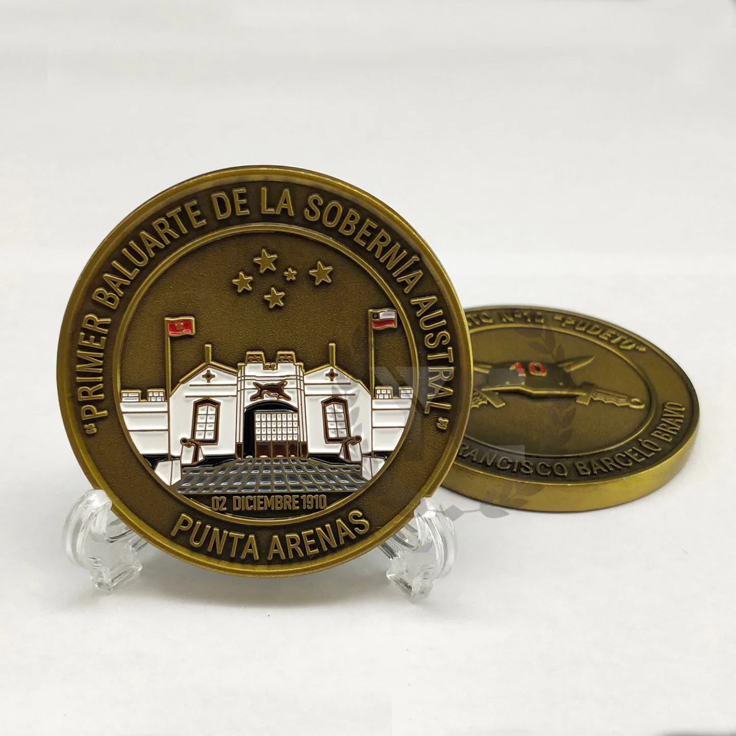 Alta qualidade de fábrica Custom 3D moedas comemorativas de metal do logotipo militares da Marinha Honra Desafio loja com design livre de moedas