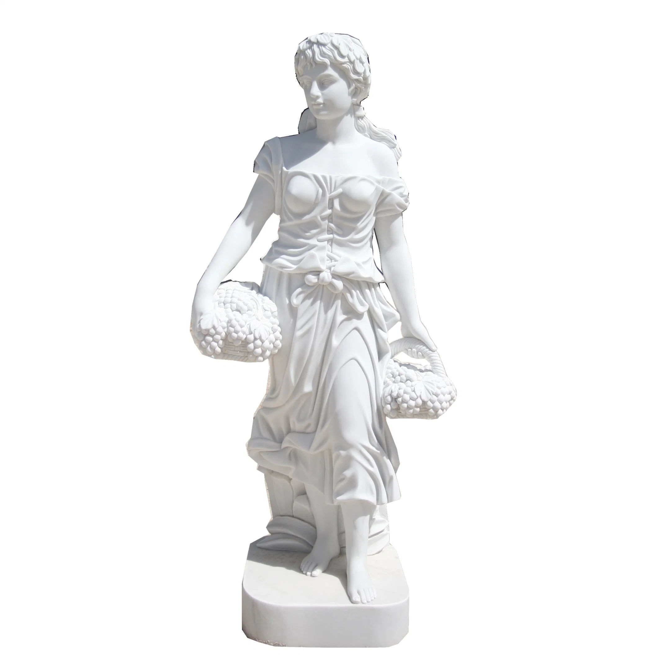 Hot Sale White Marble Four Season Goddess Statue Sculpture