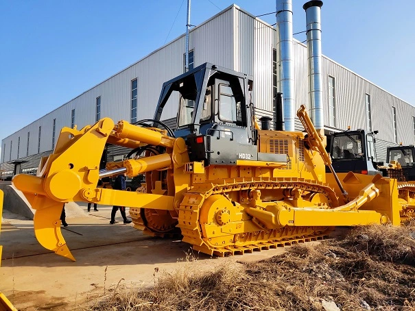 345HP Haitui HD32 Hydraulic Crawler Bulldozer 37ton with Ripper