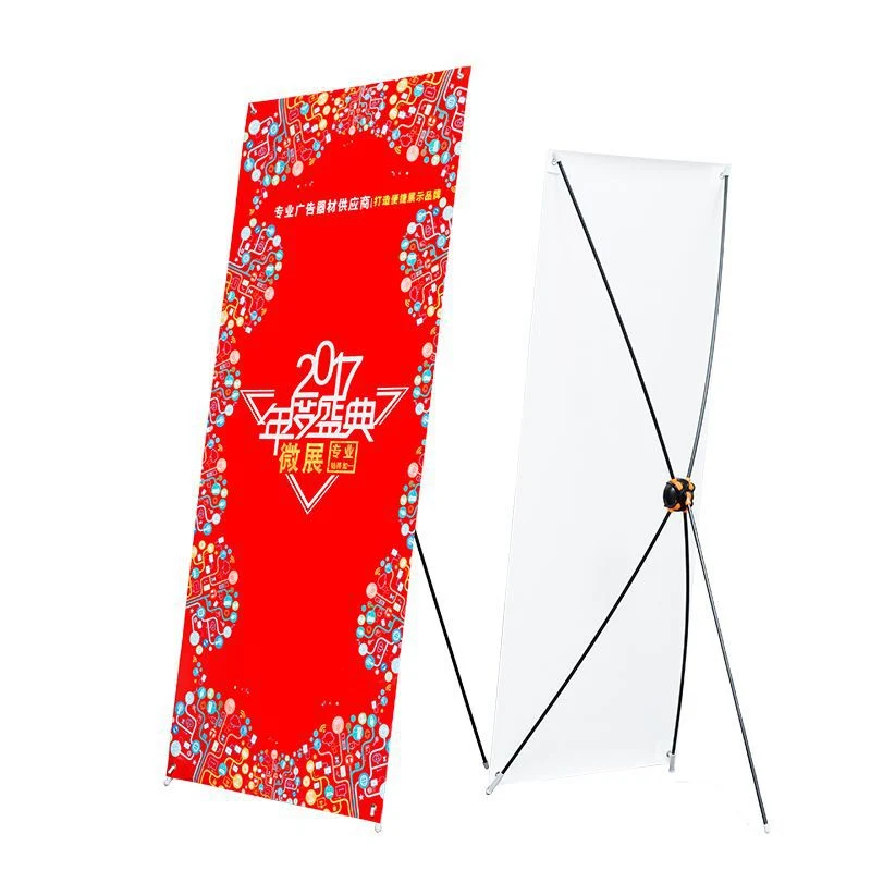 High Quality 60X 160 Cm 80X 180 Cm Light Outdoor Advertising X Banner Stand