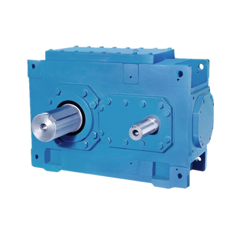 H Series Right Angle Electric Winch Shaft Mounted Parallel Shaft Gearbox Reducer Industrial Helical Hardened Gearbox for Cement Plant