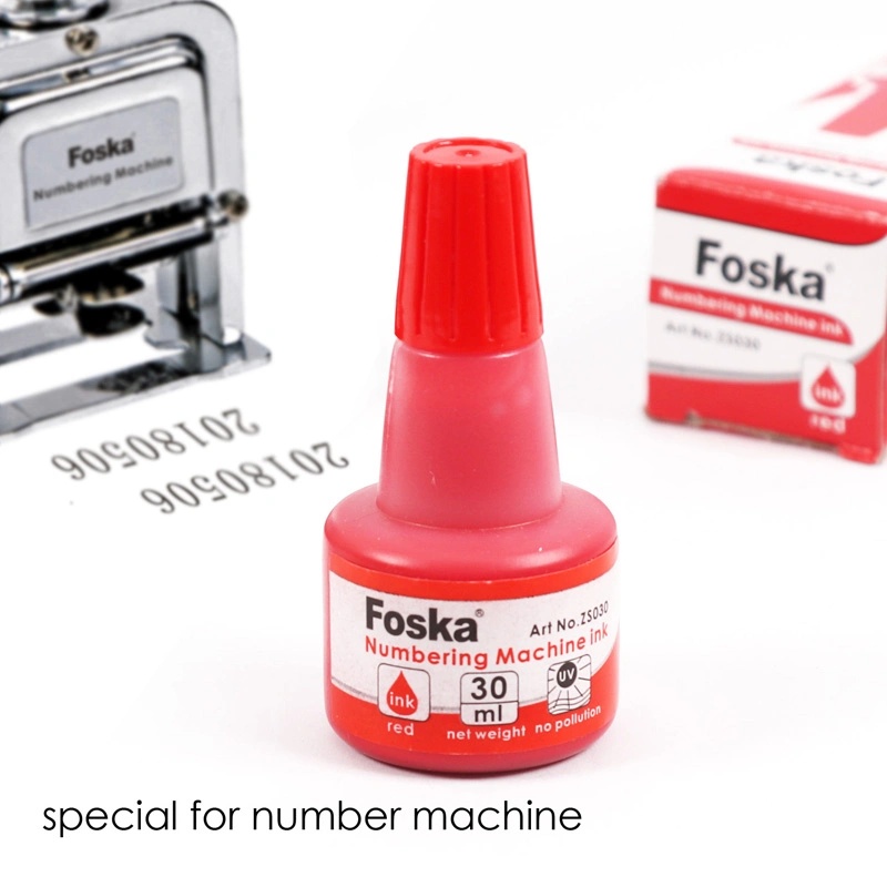 Foska Hot Sale 30 ml tinta com carimbo de tinta automática