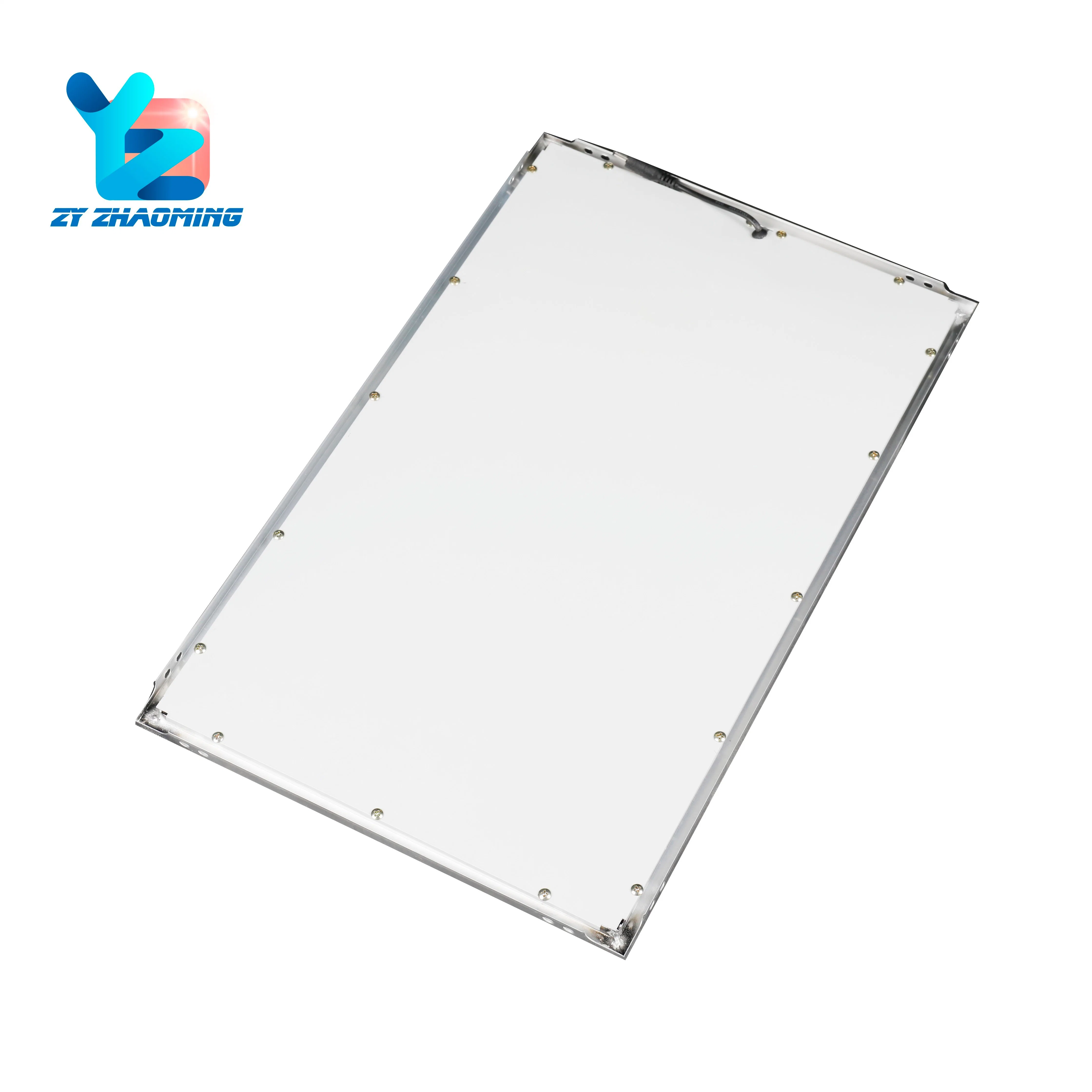 China fábrica de montaje de placas de yeso posterior LED 2X2 2X4 Techos Troffer la luz del panel con retroiluminación LED