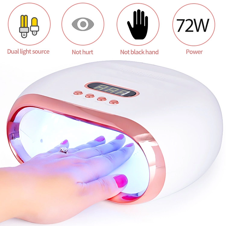 Wholesale/Supplier Nail Lamp CE Approved Portable 72W UV LED Lamp Nail Dryer