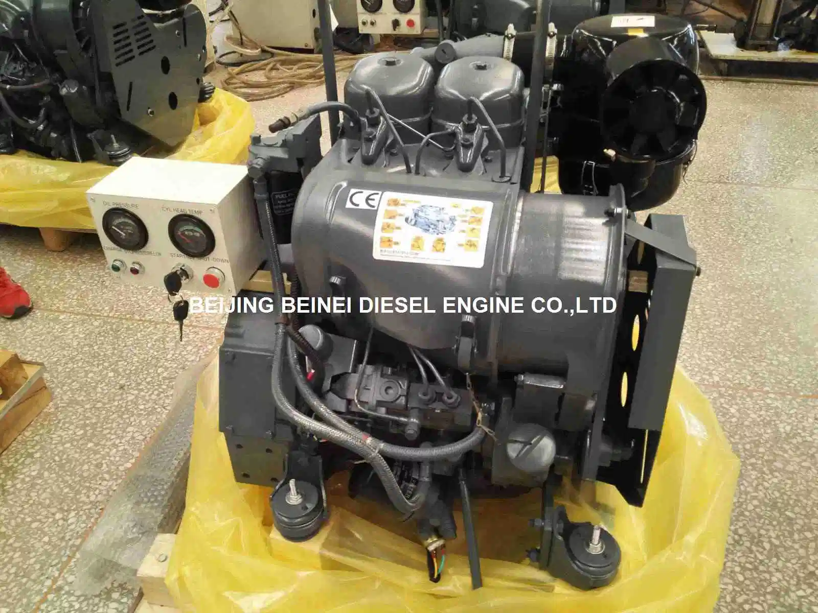 Air Cooled Diesel Engine/Motor F2l912 14kw/1500rpm for Generator Use