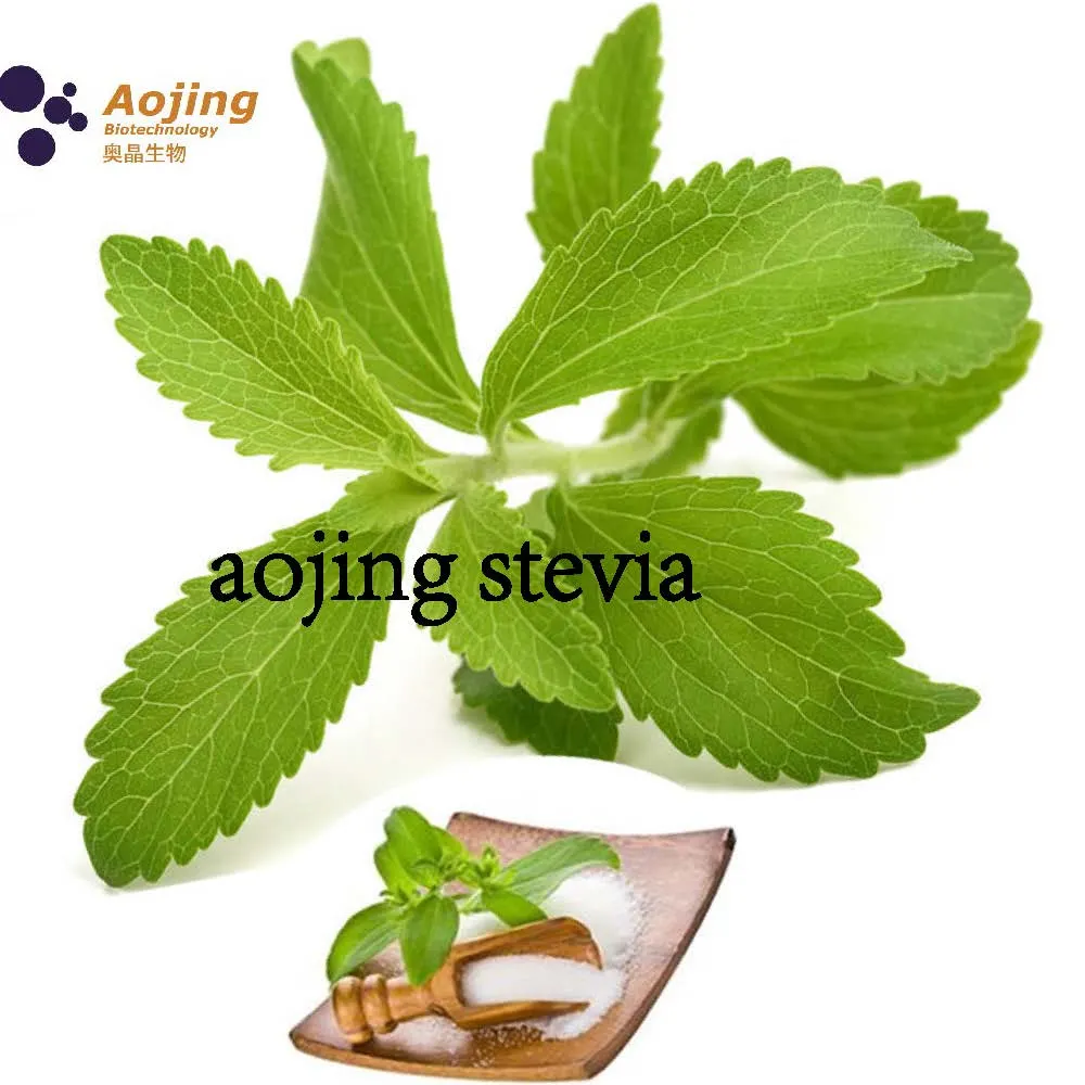 Estevioside/Rebaudioside um 98% Stevia/Rebaudiosidea 97% Grau Alimentício Stevia