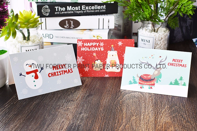 Factory Direct Customized Printing Luxury Greeting Card Favor Fancy Visiting Gift Thank You Cards Bulk