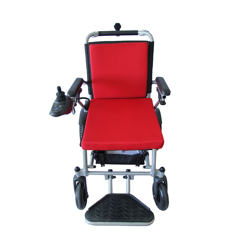Novo Dobrável cadeira eléctrica leve de alumínio Cadeira de alimentação com bateria de lítio