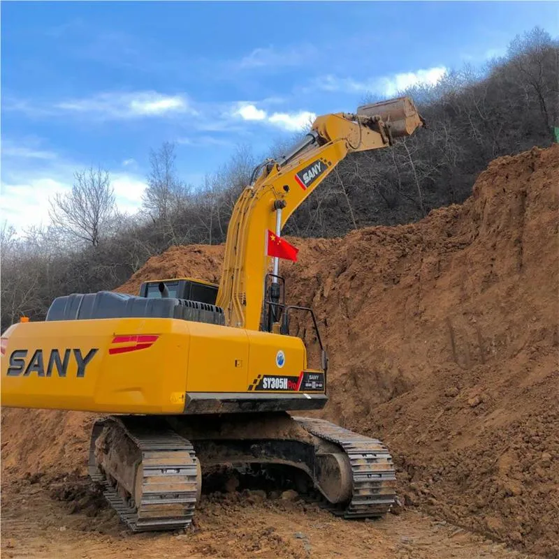 Used Sany Sy305c Construction Excavator Digging Machine with Oversea Service for Sale