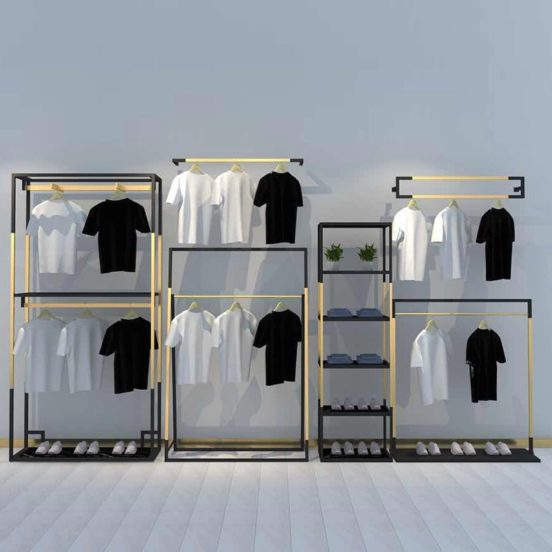 Clothing Rack Apparel Retail Clothes Shelving Garment Display