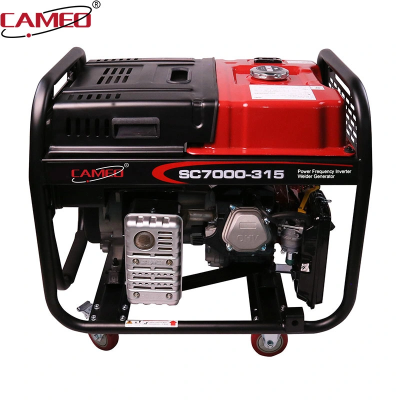 Good Quality 7kw 7kVA Gasoline Gas Powered Welder Generator