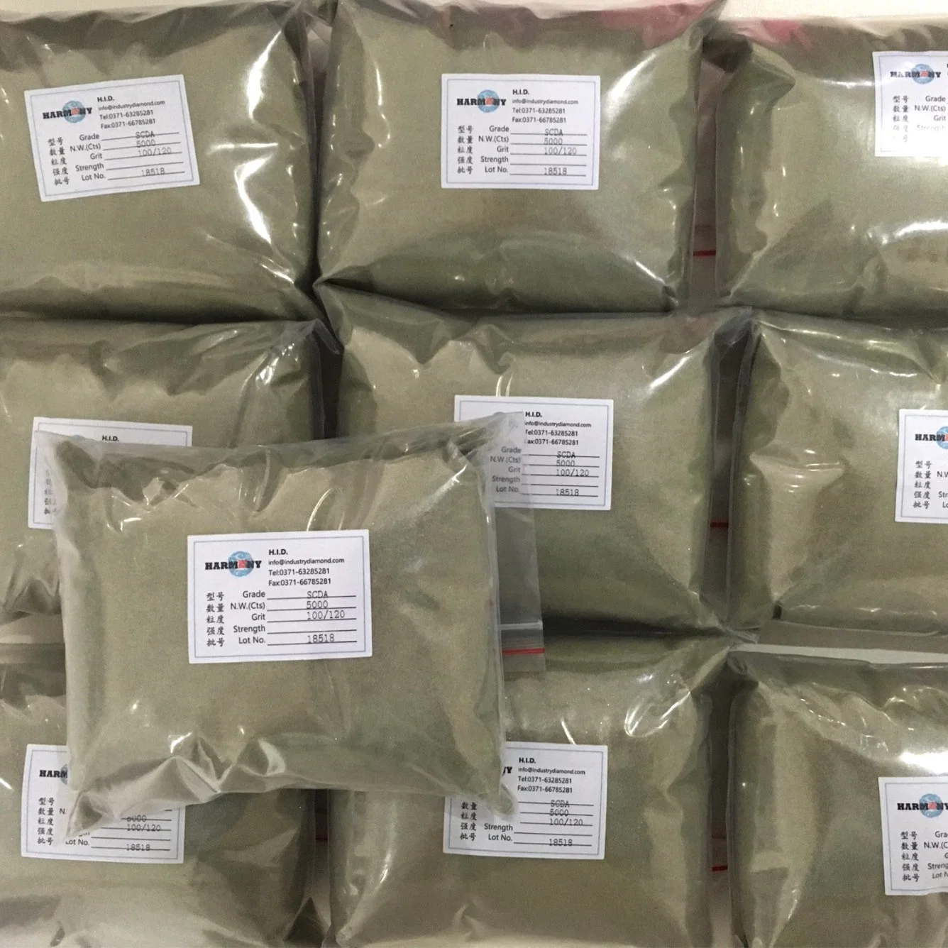 Zhengzhou Supplier Green & Yellow Rvd Mesh Diamond Powder for Diamond Grinding Wheel