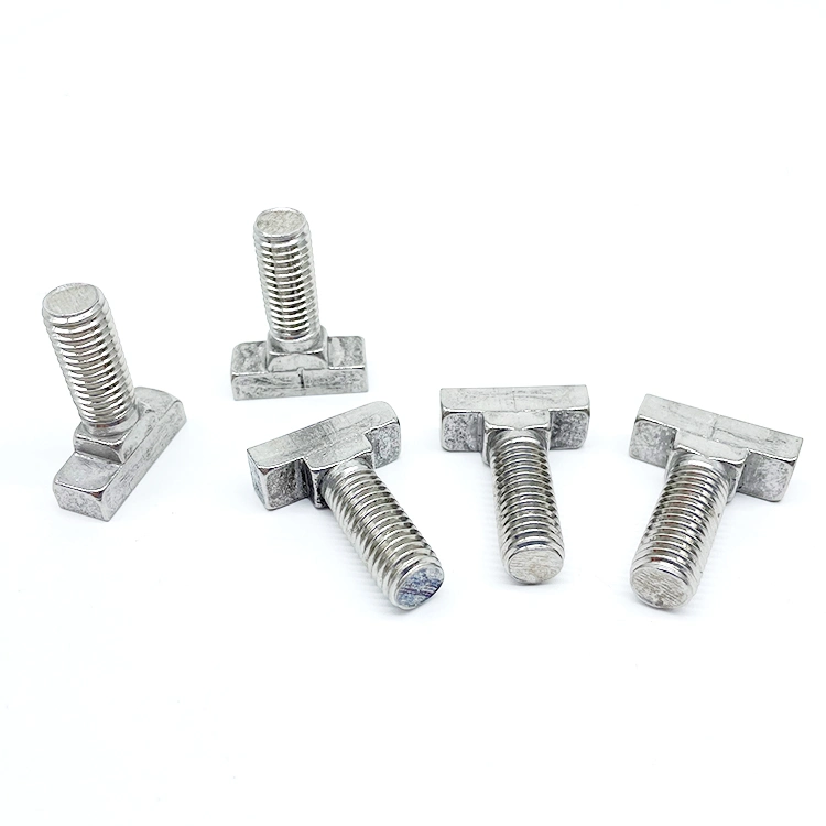 Stainless Steel T Slot Shaped Track Bolt for Solar Roof Mounting T-Bolt