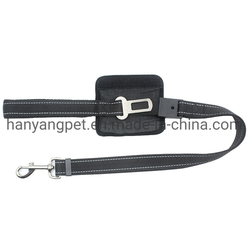 Hanyang OEM Pet Accessories Pet Product Custom Dog Safety Belt Leash Nylon Pet Dog Car Seat Belt