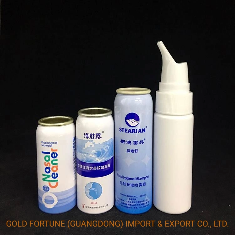 Wholesale Aluminum Fine Cosmetic Mist Contain Nasal Spray Bottle