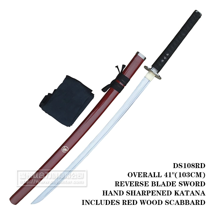 Reverse Blade Sword Hand Sharpened Katana