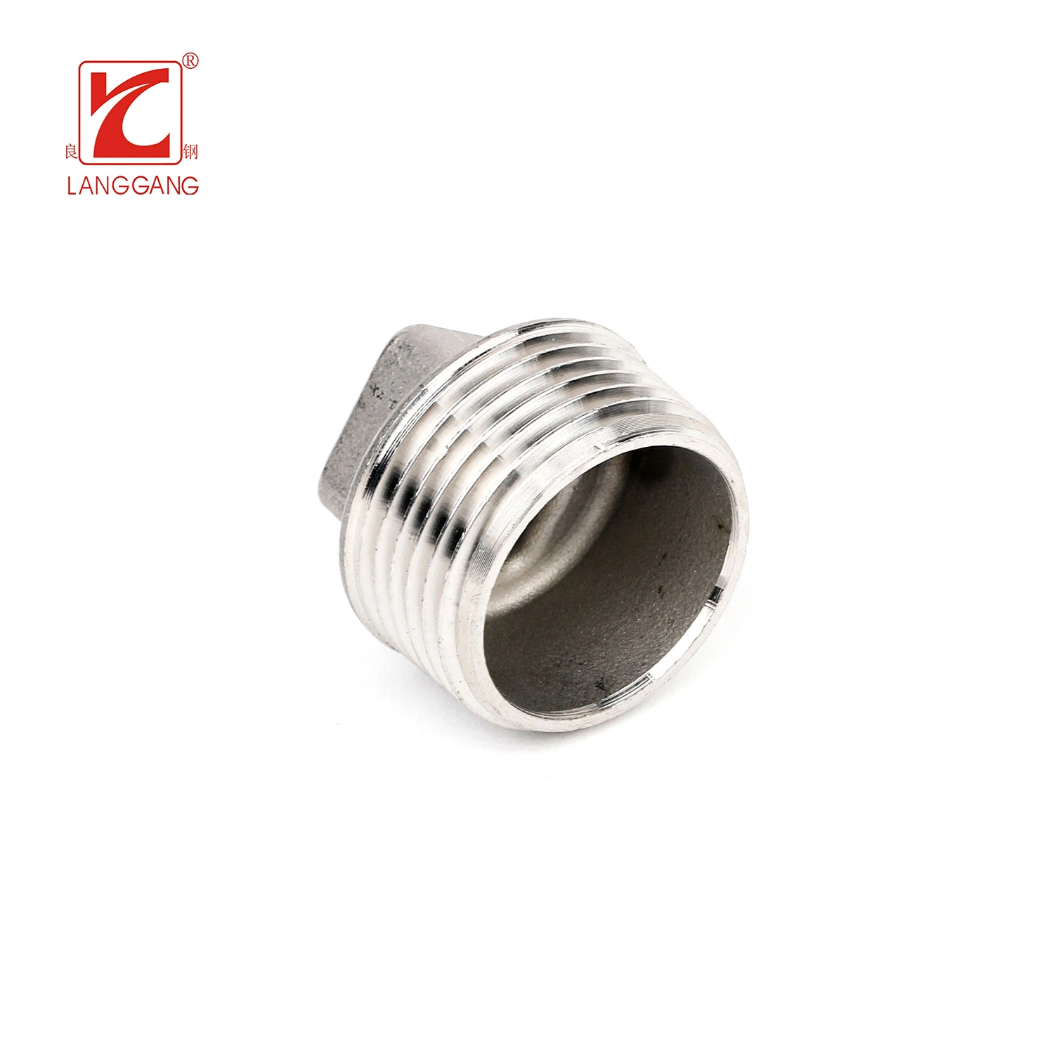 Factory Hot Sales Thread Screw Stainless Steel Square Plug Forged Pipe Fittings Connectors