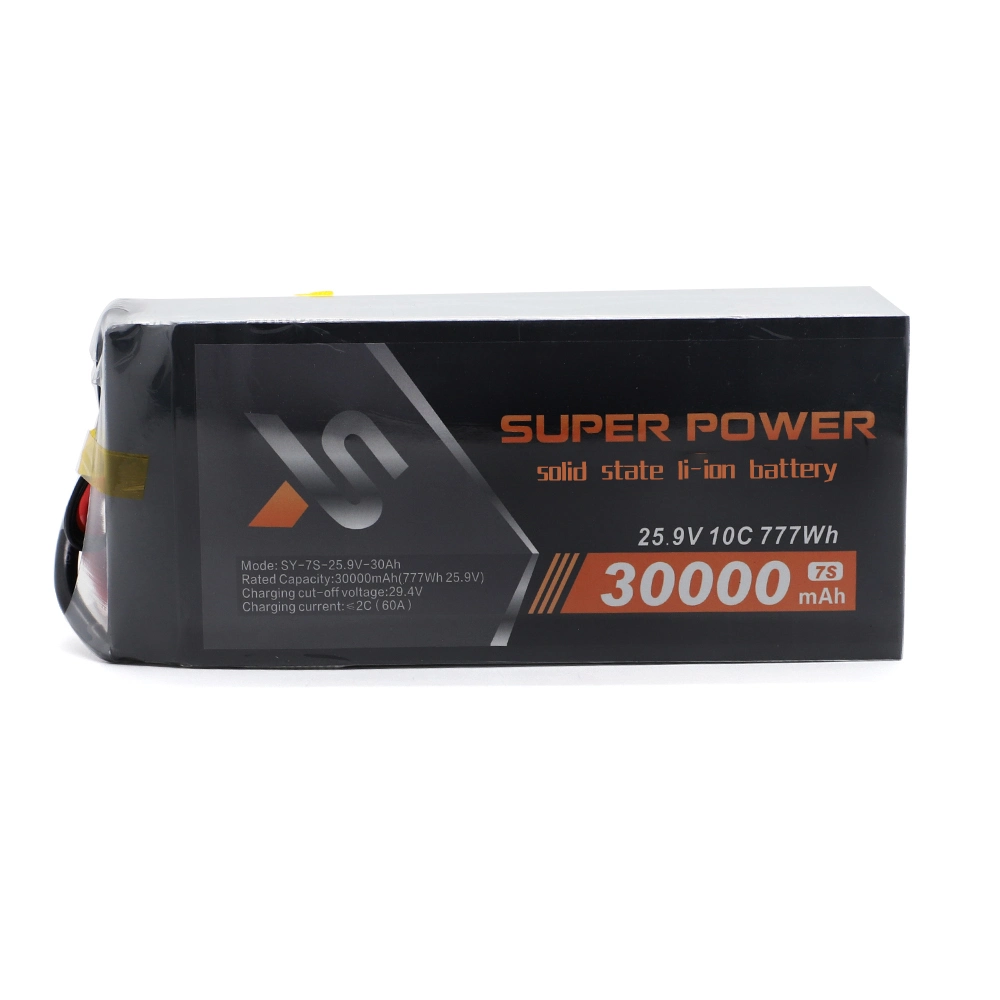 7s 30.000mAh Lipo Batería de litio con aviones no tripulados Uav o Drone