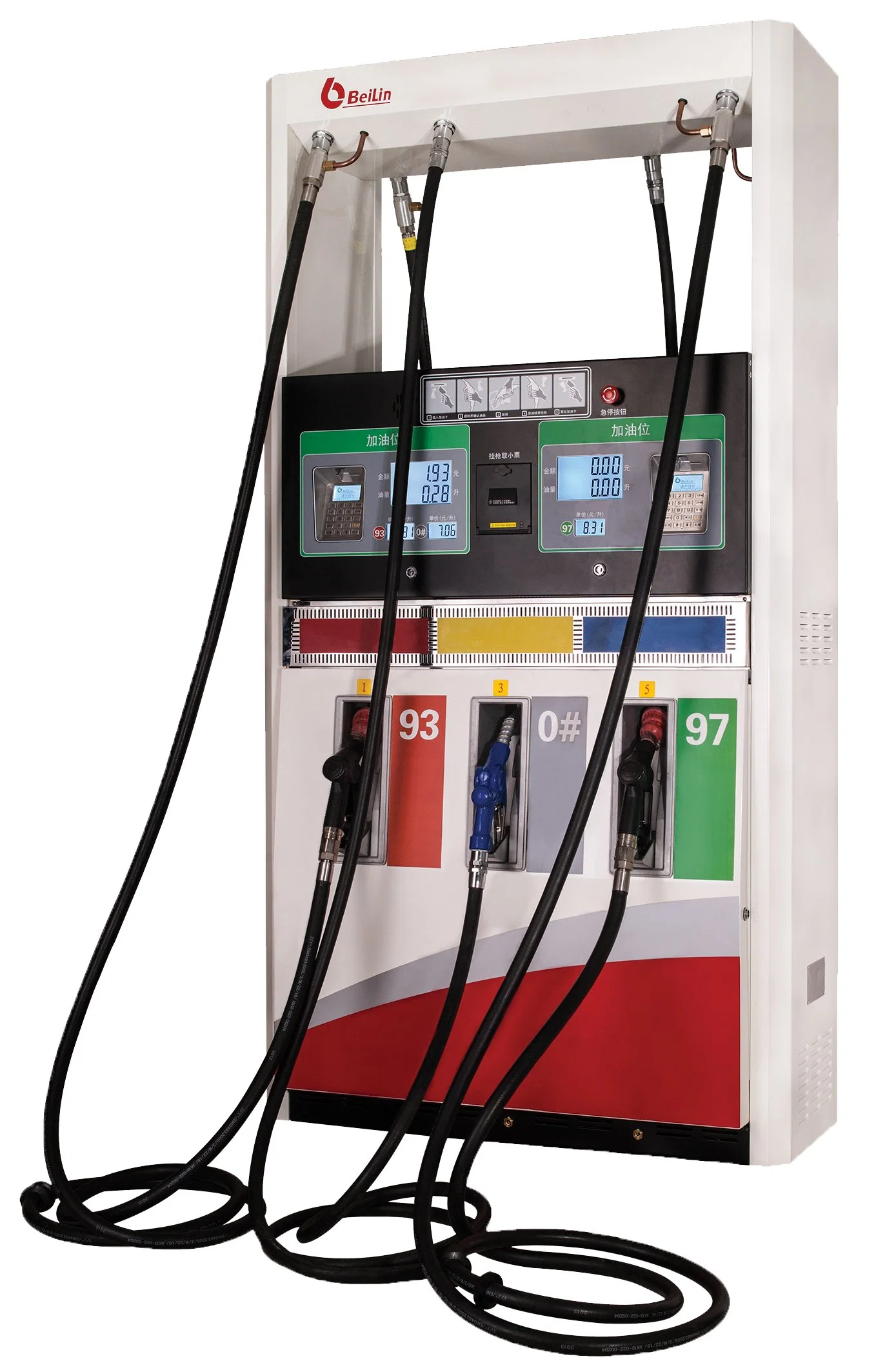 Fuel Nozzle Gas Station Pump One Gun Fuel Dispenser Gasoline Fuel Dispenser for Filling Station