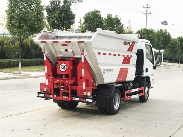 Brand New Isuz-U 5m3 Rear Loading Garbage Compactor Truck Compression Docking Refuse Collector Special Vehicle