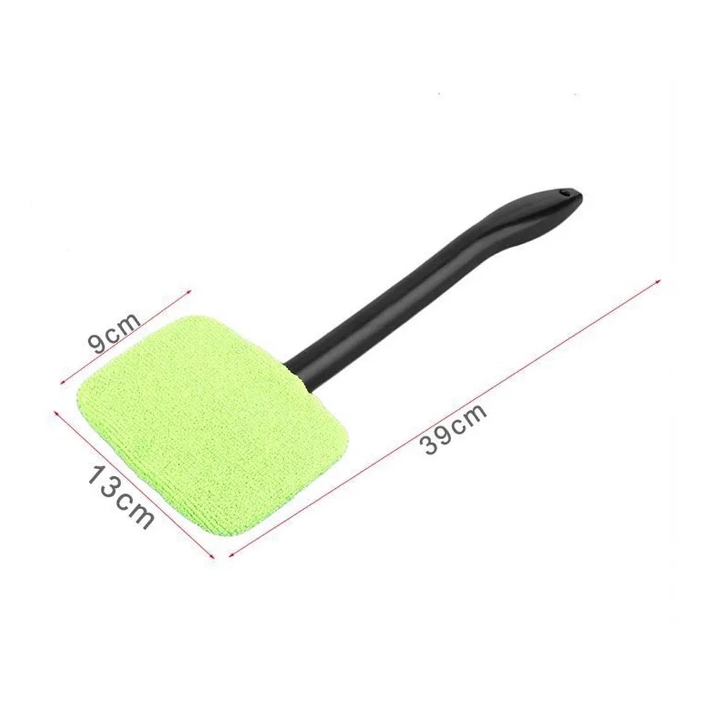 Car Wash Brush Window Cleaner Microfiber Wiper Windshield Wiper Cleaner Cleaning Tools Brush Long Handle Auto Glass Cleaner