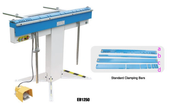 Máquina de Dobragem electromagnética (EB1250, EB2000, EB2500)