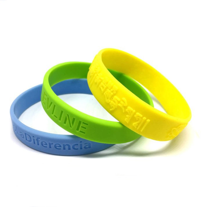 Customized Printing Silicone Rubber Wrist Band Silicone Wristband