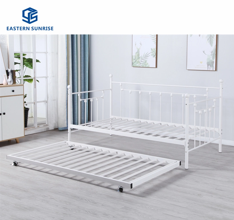 Sofá-cama resistente, estrutura de cama de suporte de ripas de aço para Quarto de Sala de estar