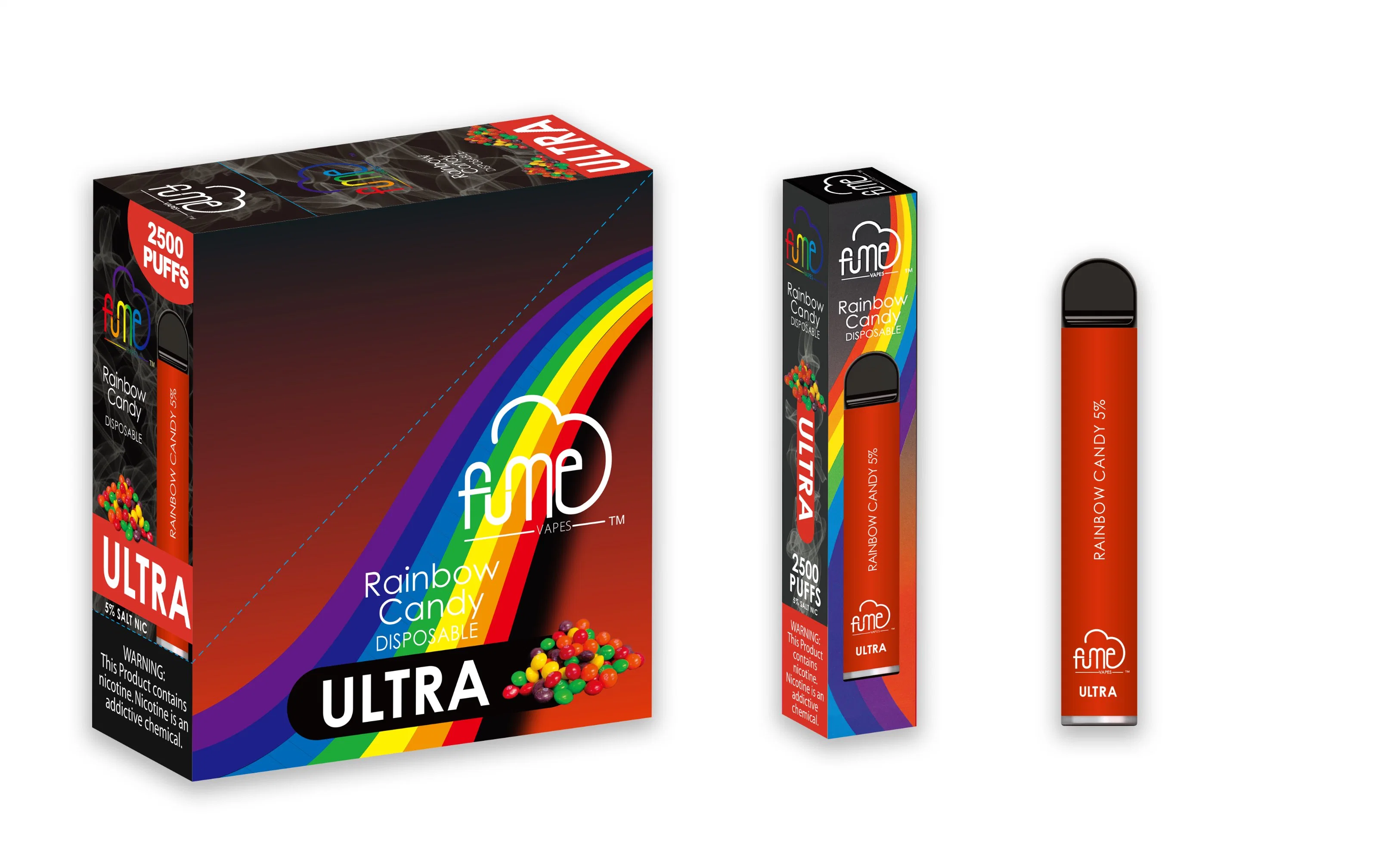 Оптовая торговля приводит к повреждению пера Hookah Ultra 2500 Puffs Электронные сигареты 5% Нико Vape сетка катушки Elf Pod одноразовые