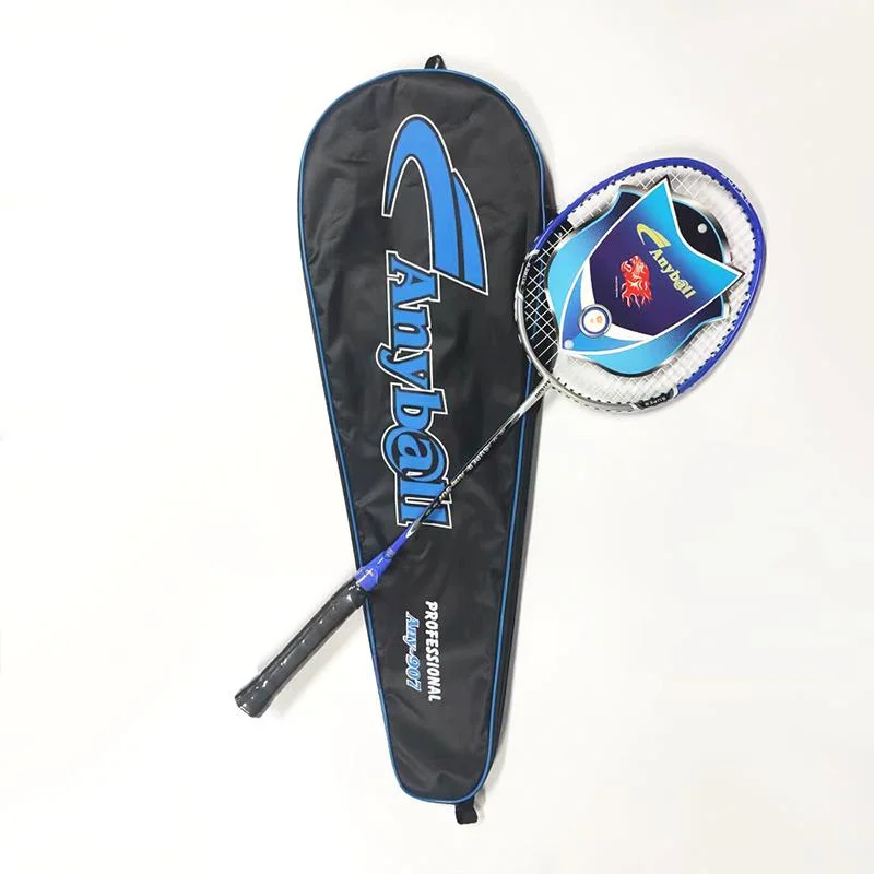 Full Cover Bag One Piece Formed Aluminum Alloy Badminton Racket for Put Door Sports Playing