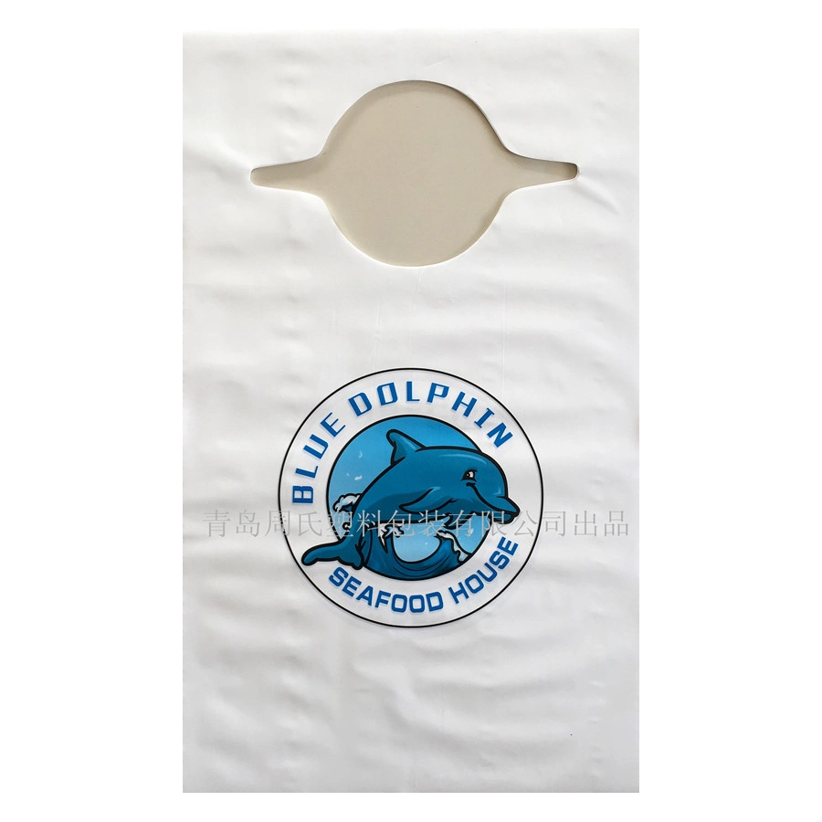 Custom Printing Biodegradable Apron PLA Pbat Corn Starch Bib on En 13432 Standard