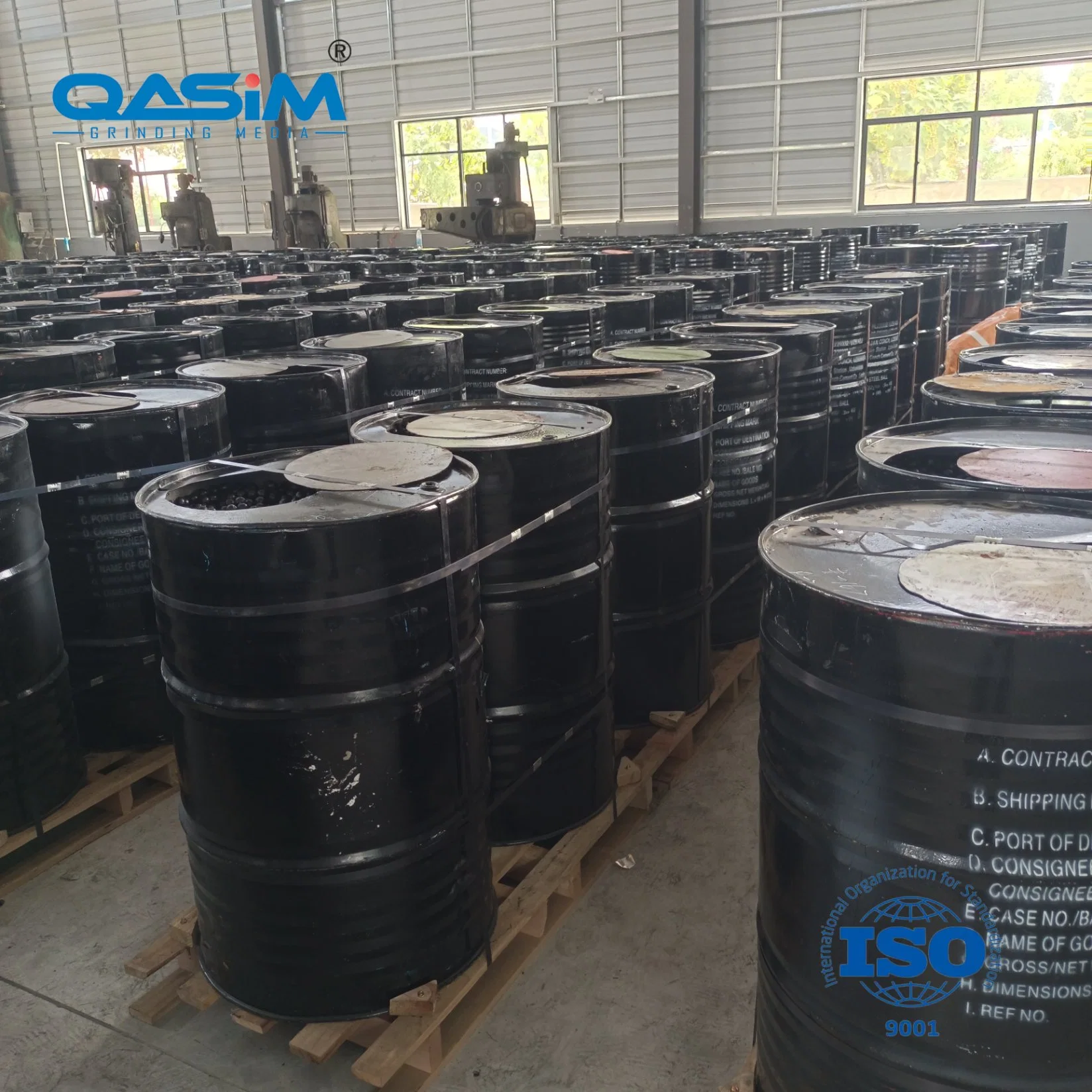 8mm-150mm High Chrome Grinding Media Ball for Mining and Cement Plant