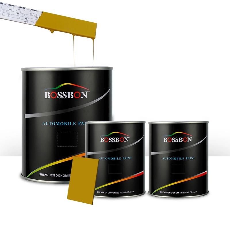 Excellent Covering Liquid PU Paint 2K Car Paint Colors Manufacturer 1K Metallic Auto Paint Coating with Mixing System