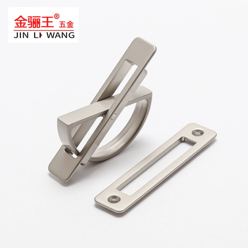 Tatami Door Pull Handles Knobs Conceal Furniture Hardware Fittings Kitchen Cabinet Embedded Hidden Handles Zinc Alloy 180 Degree Rotating Insert Pulls Wholesale/Supplier