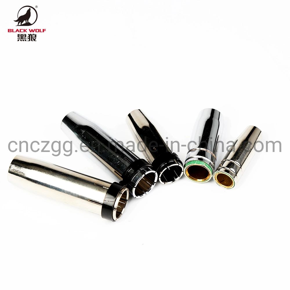 Black Wolf MB25ak 36kd MIG CO2 Gas Air Cooled Euro Portable Welding Torch Nozzle for Binzel Type