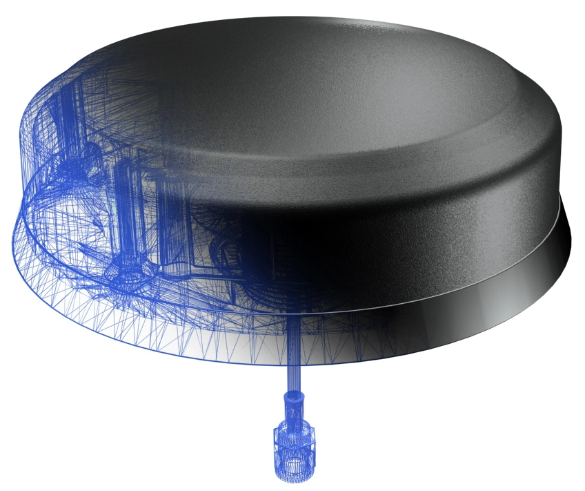 Fonction AM/FM avec tige courte de 190 mm, voiture Active 75 ohms Antenne avec prise Motorola